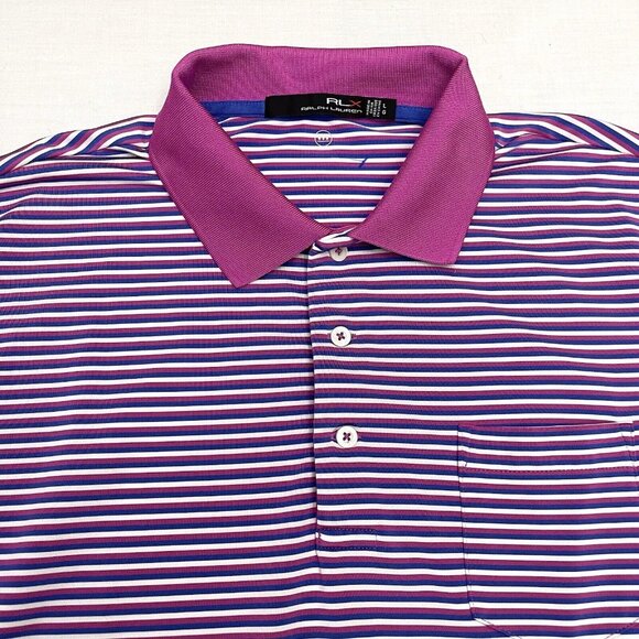 Ralph Lauren RLX Men’s Short Sleeve Polo Size Large - Picture 5 of 6